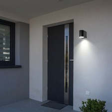 LED Design Applique Murale Hofeinfahrt Éclairage Bas Luminaire Extérieur Véranda