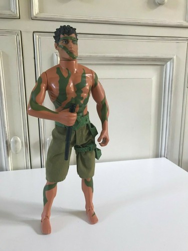 Action man figurine - action,