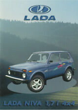 Catalogue prospekt brochure Lada (Niva) 4 x 4 2121 2004 CH D