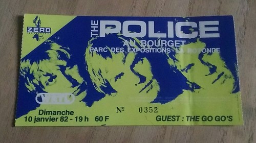Ticket billet used - used, place
