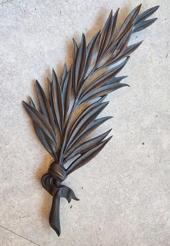 Bronze branche palme - bronze,