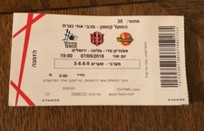 Billet de collection Israël