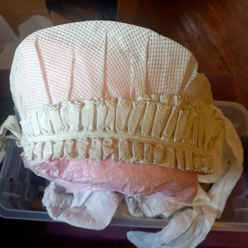 Ancienne coiffe tissu - ancienne,