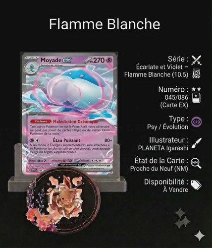 Carte pokémon moyade - ✨,