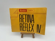 Kodak Retina Reflex IV Manuel