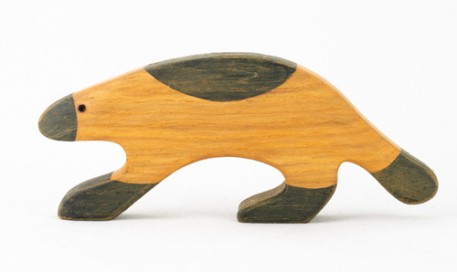 Wooden forest animal toy
