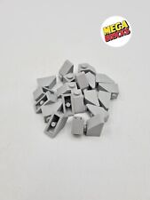 LEGO LOT 20 X ROOF TILE 1X2 45° LIGHT BLUISH GRAY REF 3040 / 4211614 *NEUF*
