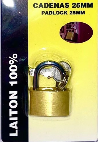 Cadenas clé 25mm laiton - clé,