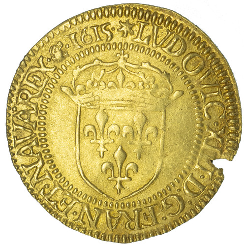 écu soleil louis xiii - d'or,