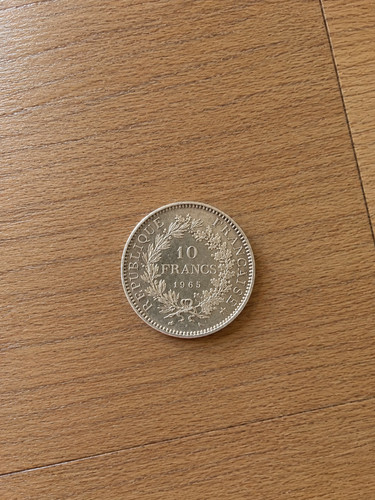 Pièce francs hercule - hercule, 1965
