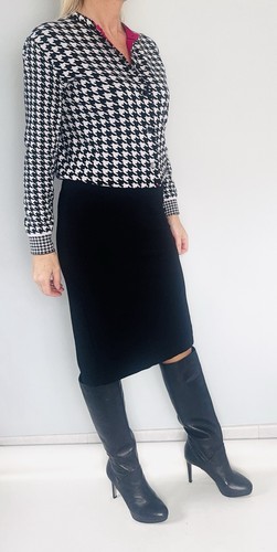 Cardigan imprimé pied coq - imprimé,