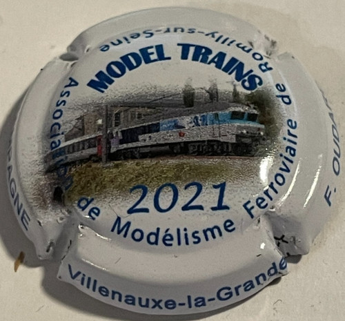 Capsule champagne oudard f - capsule, de