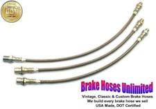 Inoxydable Frein Tuyau Set