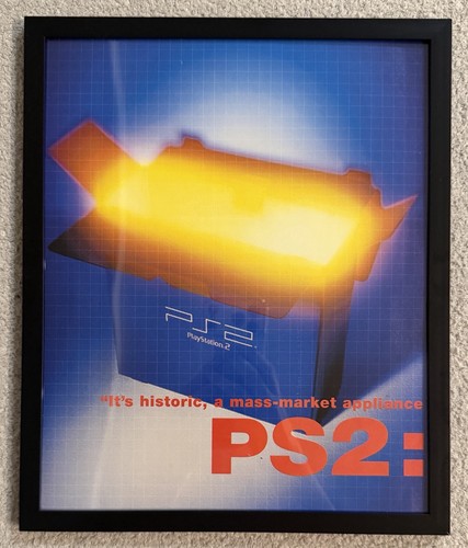 Playstation ps2 framed - playstation,
