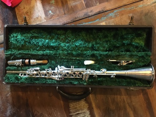 Clarinette métal argenté sib - clarinette,
