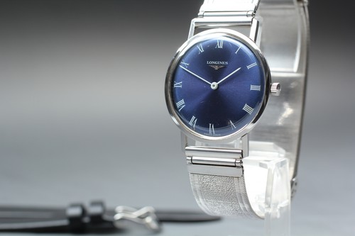 Montre longines bleu cadran - longines,