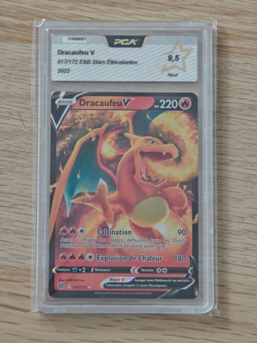 Carte pokémon dracaufeu - pokémon, v