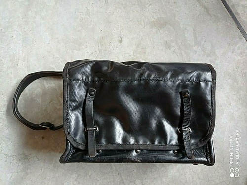 Sacoche musette cuir vintage - musette,