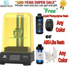 Geeetech résine imprimante 3D résolution 2K 6,08 LCD 82*130*190mm Et cadeaux FR