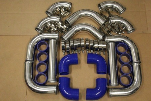 Blue turbo intercooler - turbo,
