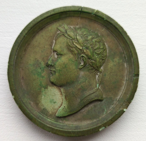 Médaille napoléon cire - napoléon, i