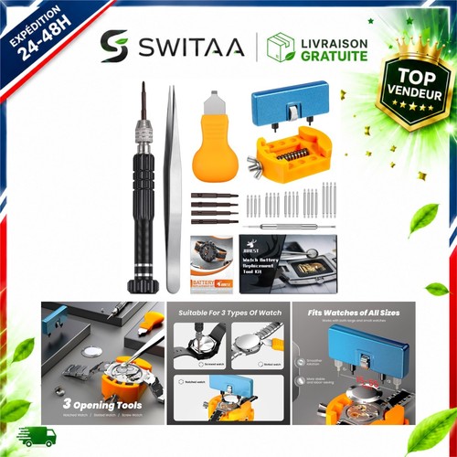 Kit outils réparation montre