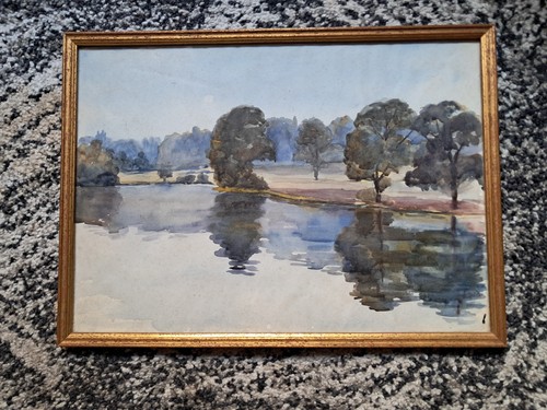 Tableau ancien aquarelle - tableau, l'aquarelle