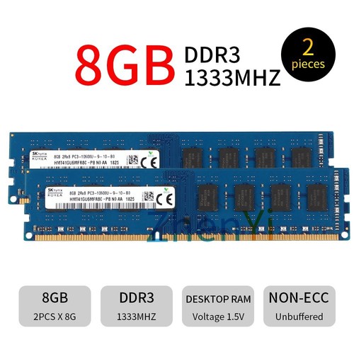 Pour skhynix 16gb - 16gb, 2x8gb