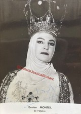 Denise MONTEIL, chanteuse d’opéra (1928-1984).