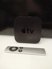 Apple TV 3 ème Génération Apple - Noir (A1469) Avec Télécommande Parfait Etat