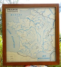 ancienne carte géographie