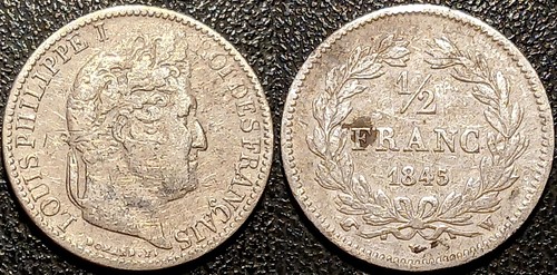 Louis philippe 1 2 franc - louis-philippe, i
