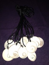 lot revendeur bijoux pendentifs colliers : oeil de sainte lucie 37 pièces (5€/p)