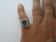bague en argent massif