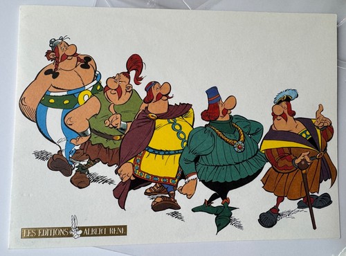Carte voeux uderzo asterix - uderzo,