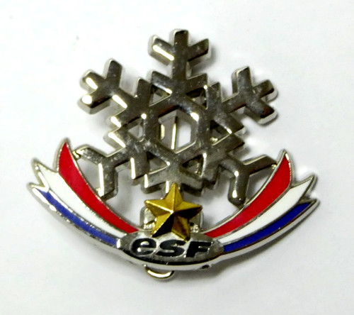 Esf flocon etoile insigne - esf,