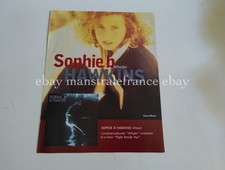 Sophie B Hawkins Whaler ad C+C Music Factory David Cole ad clipping Sweden 1990s