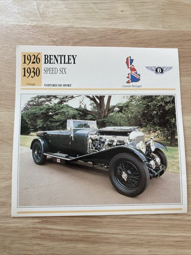 Bentley speed six 1926 - , 1930