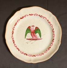 ASSIETTE EN FAIENCE DES