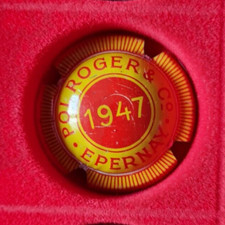 capsule champagne ANCIENNE POL ROGER 1947