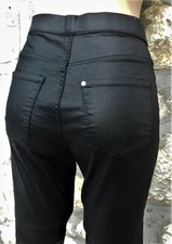 CALECON  NOIR  FEMME  +  POCHES ARRIERES