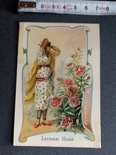 chromos découpis Laurier Rose