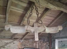 joug de boeuf en bois, bon