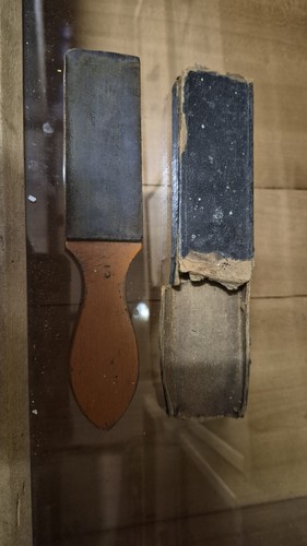 Cuir rasoir ancien - à,