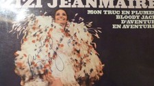 Autographe Dédicace ORIGINAL SIGNED de la Chanteuse ZIZI JEANMAIRE sur 2xLP 33T