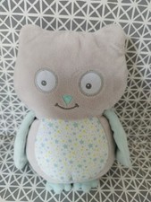 Peluche doudou hibou chouette Arthur et Lola 20 cm