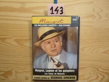 DVD : Maigret, Lognon et les Gangsters / Les Caves du Majestic- J. RiCHARD N°21