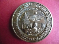 MASSONERIA / MEDAILLE MAÇONNIQUE / FRANC MACON  GRAN LOGGIA D'ITALIA  A  voir