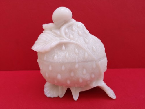 Boite opaline fraise - boite,