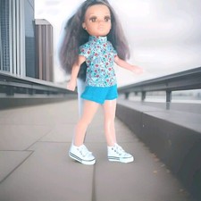 Vêtements de poupée Nancy De Famosa 42 Cm T-shirt Et Short de poupée Nancy